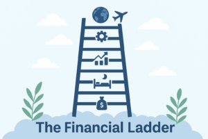 Financial Ladder Querformat